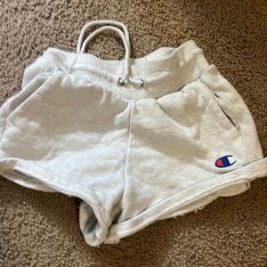 champion sweats/shorts